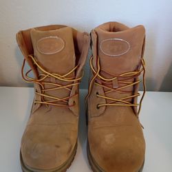 Lugz Mens Convoy Wr Water Resistant Flat Heel Work Boots