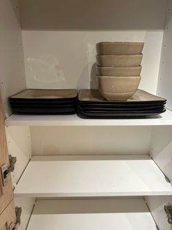 Four set of dishes