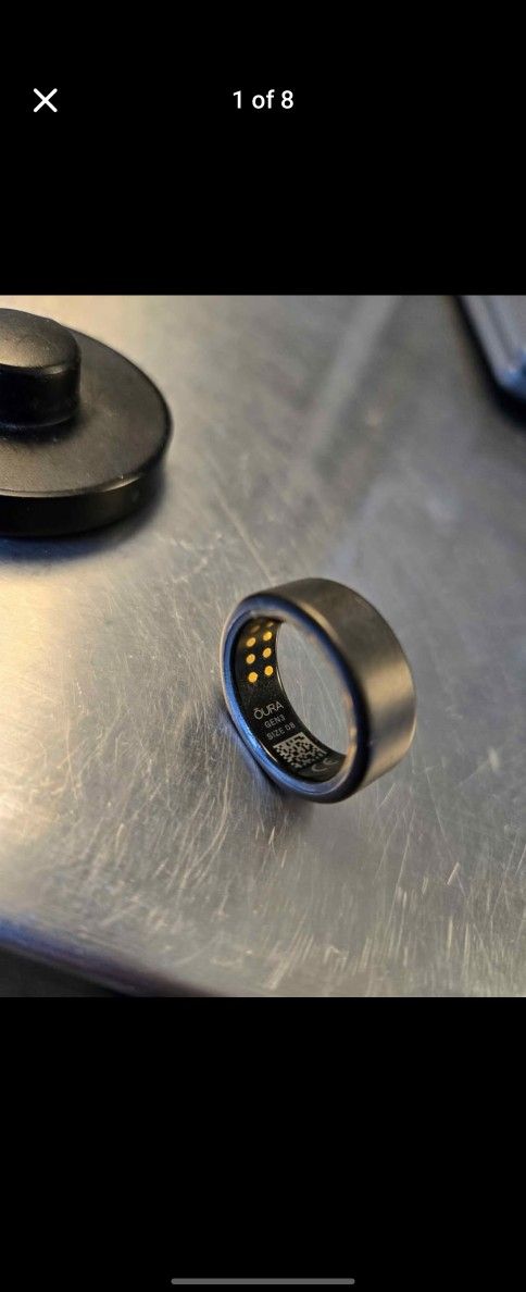 Gen 3 Oura Ring Size 8 - Stealth Black