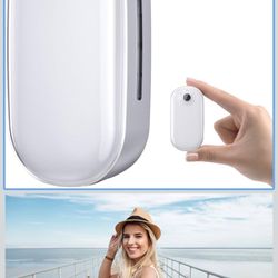 Keychain Body Action Camera 4K30FPS 20MP with EIS 2.0 and 60min Video Recording Slow Motion Time Lapse Hands-Free Mini Vlogging Camera On-The-Go 2023 