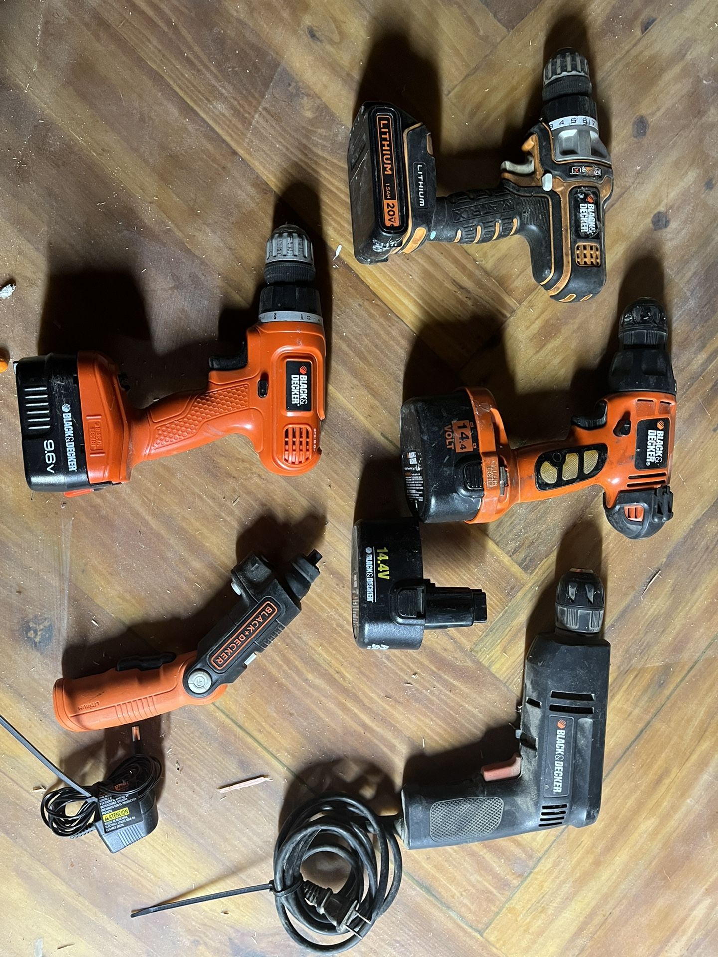 Older Black & Decker Drills Package