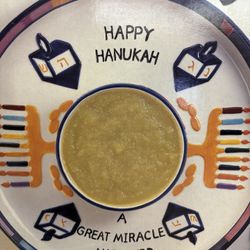 Chanukah 2 Piece Latkes Platter