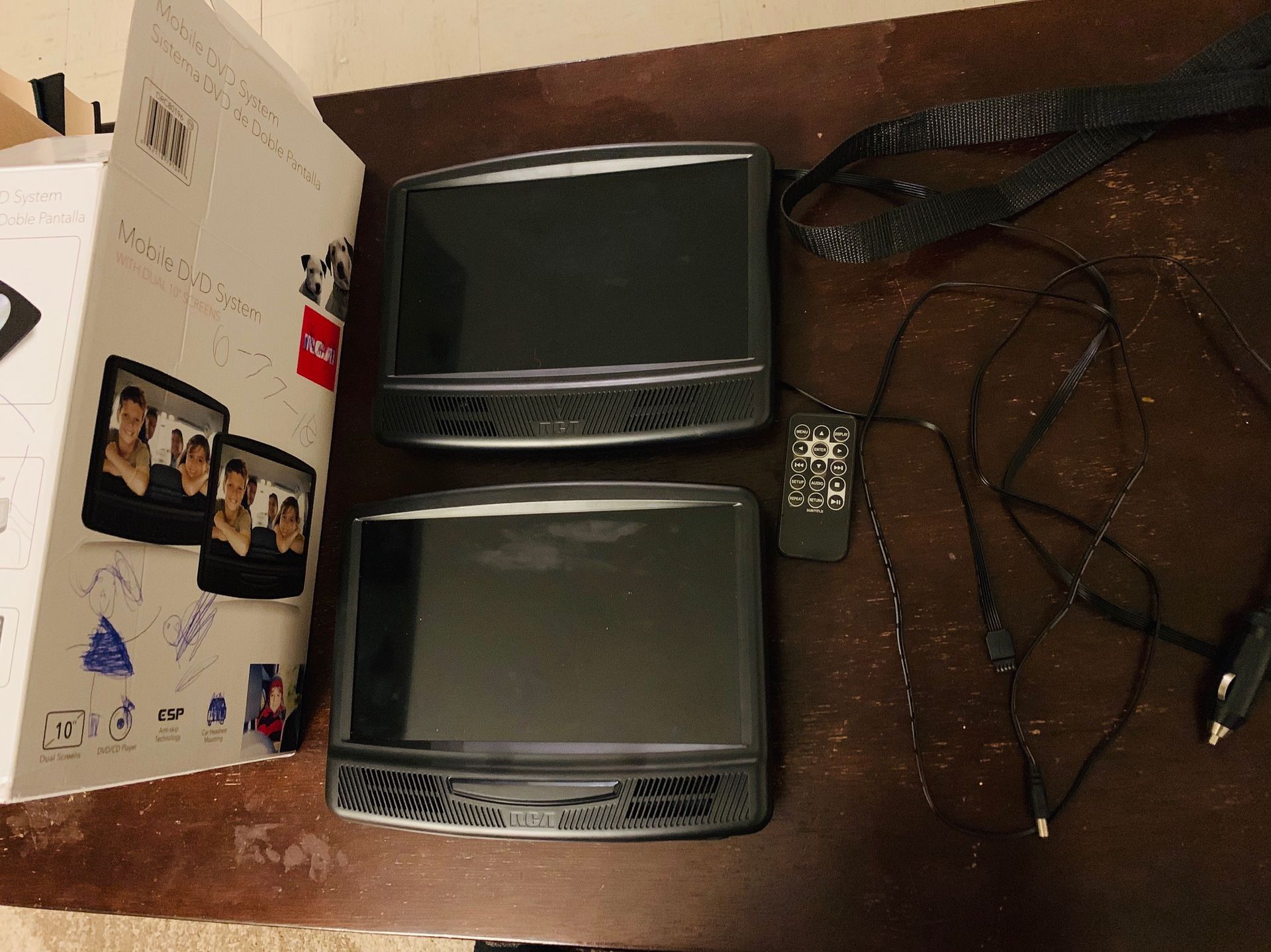 RCA DRC79108 10" Dual Screen Mobile DVD System
