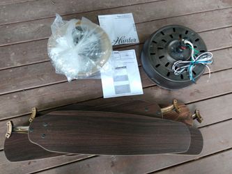 Ceiling fan new hunter 2 cycle
