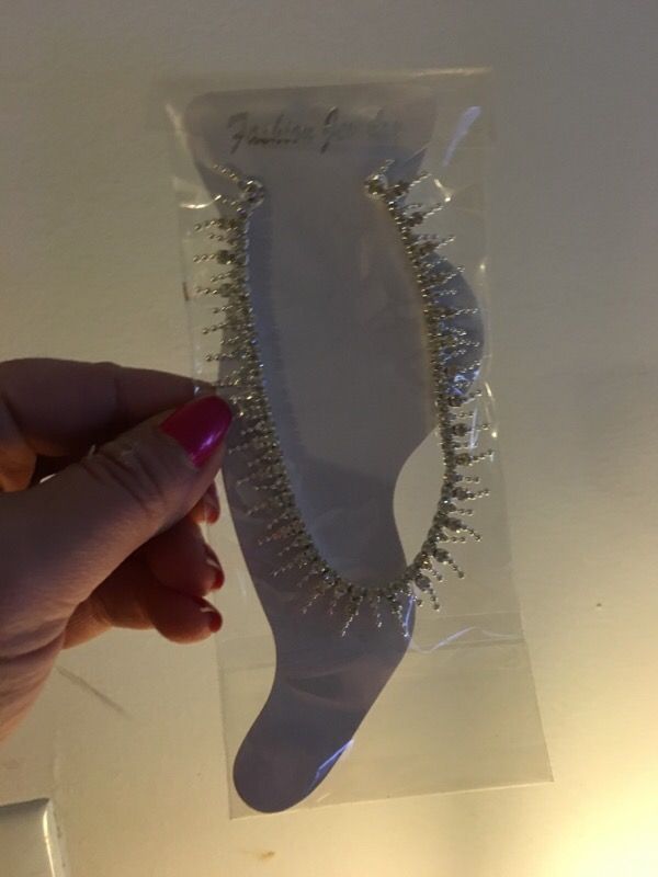 Rhinestone anklet brand new
