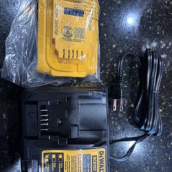 New Charger and 20v Battery 2ah