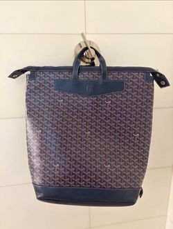 navy blue goyard backpack