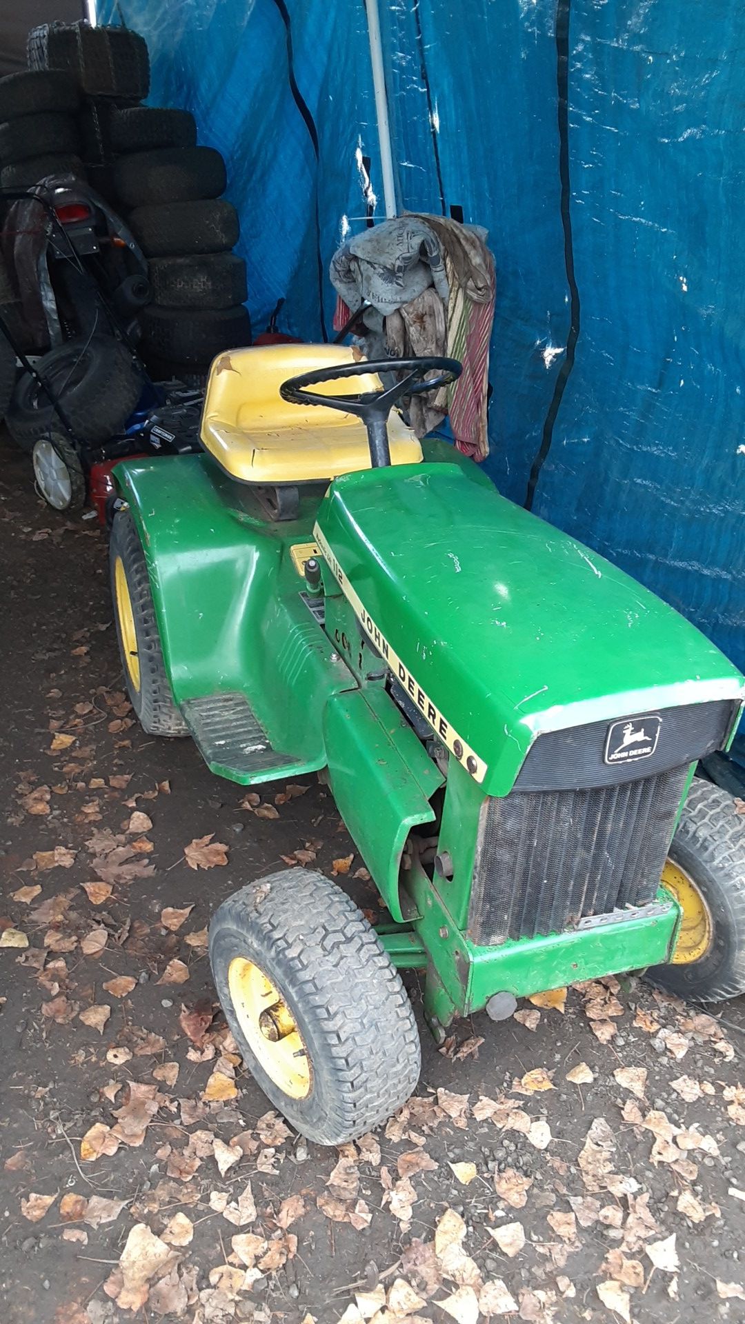 John deere 112 hydraulic lift...no spark.needs points 200 for Sale in