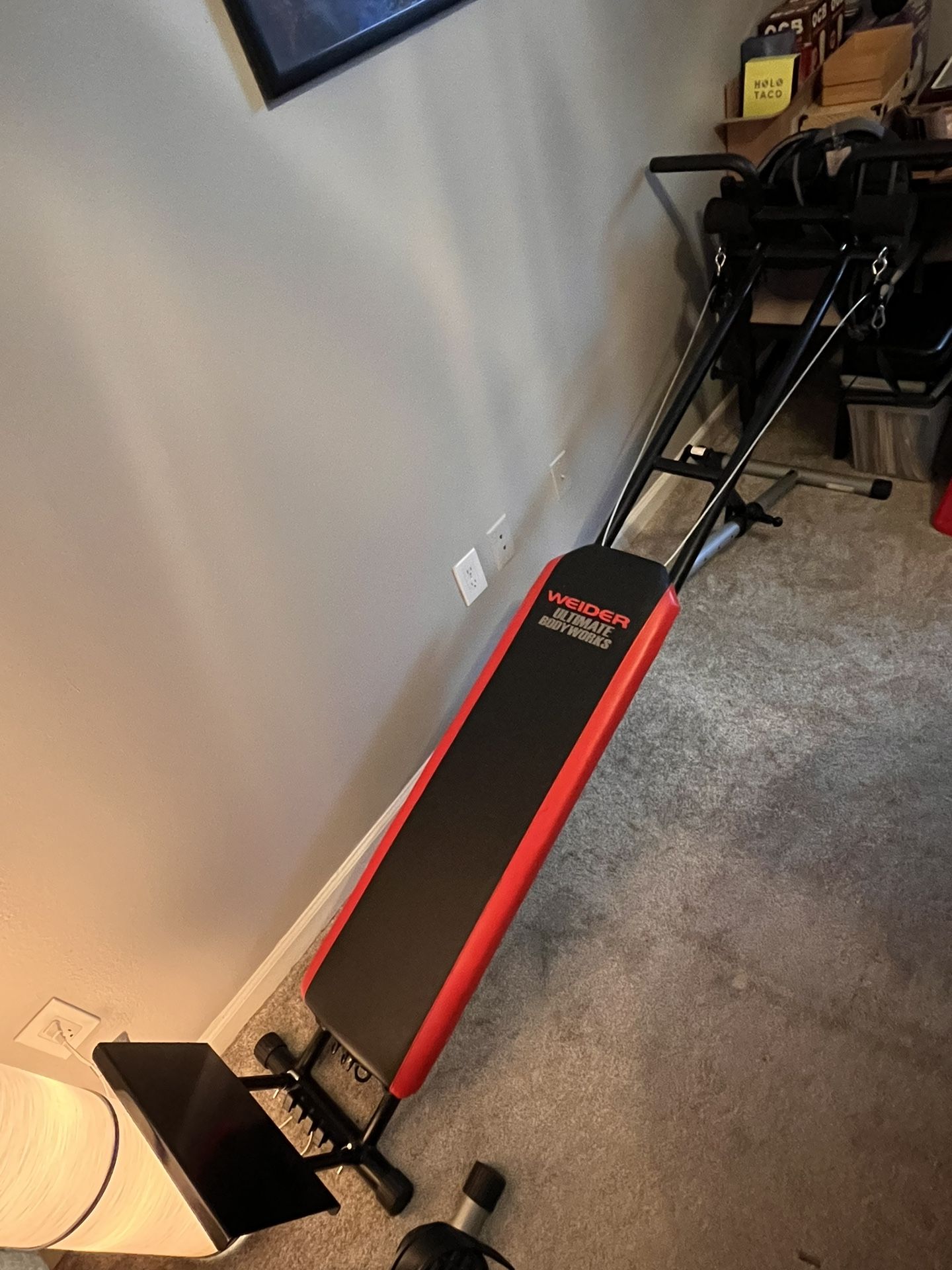 Weider Ultimate Body Works Weider Ultimate Workout Bench Weider