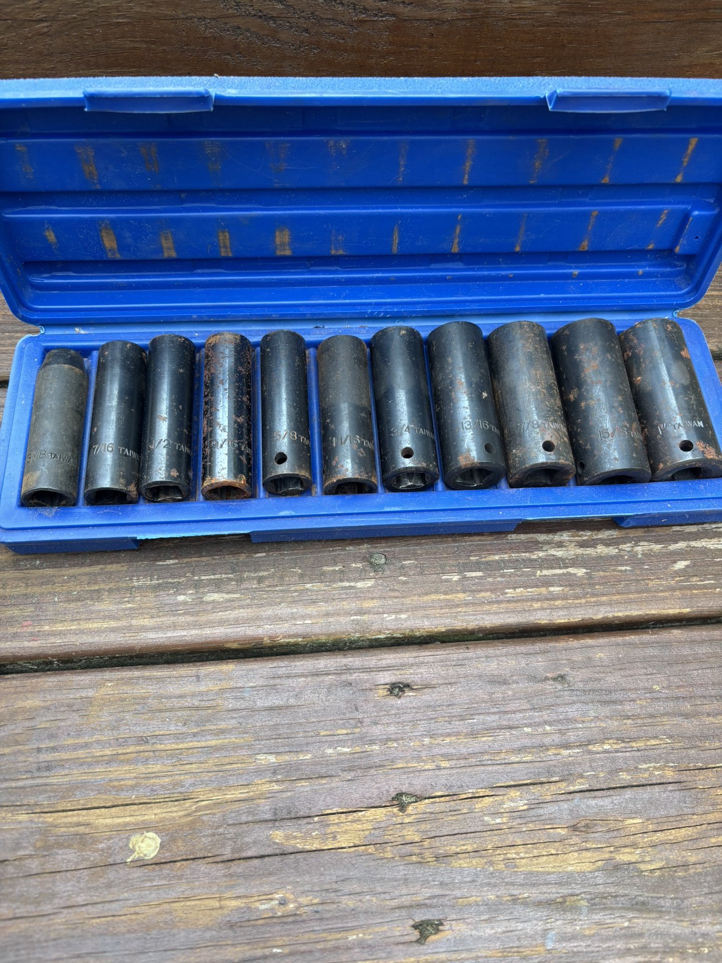 Impact Deep Socket Set