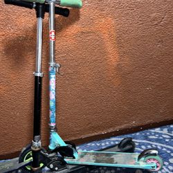 Little Kid Children Scooters Works $10 For Both