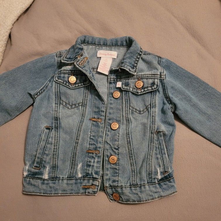 Tommy Bahama Girls Size 4 Denim Jacket