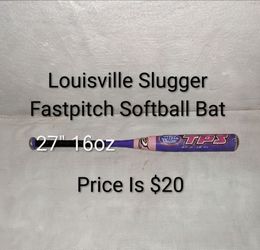 27" Louisville Slugger TPS Fastpitch Softball Bat (Price Is $20)