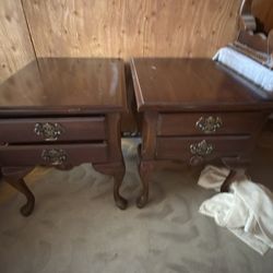 Antique Tables $550 For Pair