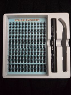 Lash cluster w/bond & seal