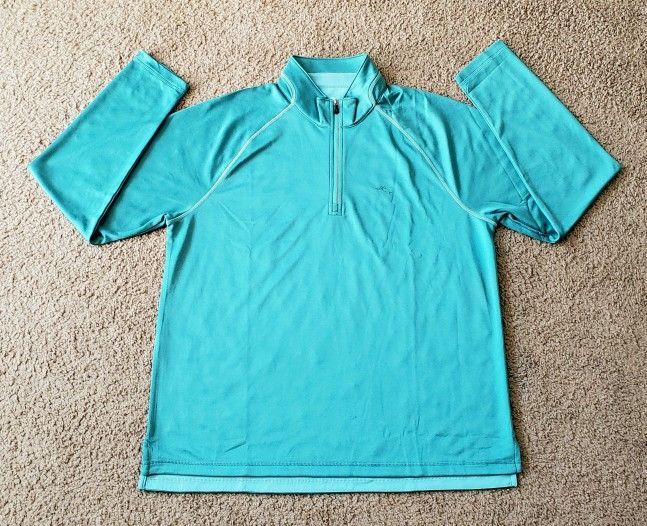 NWOT Tommy Bahama IslandZone Men's 1/4 Zip Mock Sweatshirt Pullover Sweater Sz L