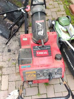 Snow blower