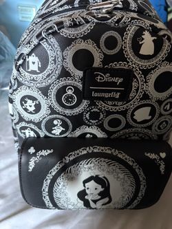 New Loungefly Alice in wonderland mini backpack