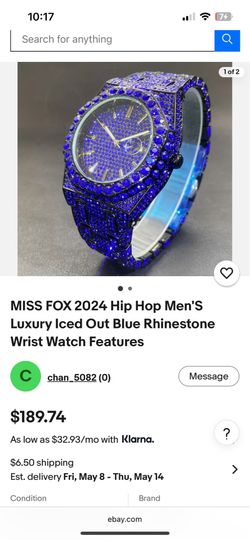 Quality Rhinestone watch new, lowest price anywhere.