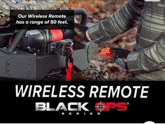 Super atv black ops series 3500lb  winch