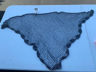 Chico's Beaded Moon Wrap Scarf Grey One Size bend new pick up in Coral Springs 33071