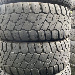 2 Used Tires LT 285/70/17 Cooper 