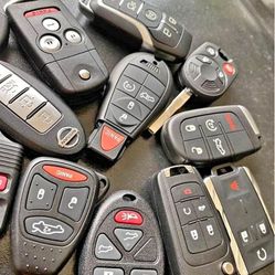 Car Key's, Remotes And Key Fobs 🔑 