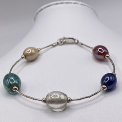 925 Multi Color Bracelet 