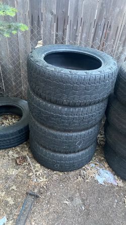 Tires set of four 275/55/20 Forceland Rebelhawk A/T