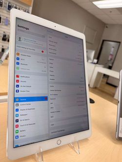 iPad 12.9 1st Gen 128GB cellular Silver