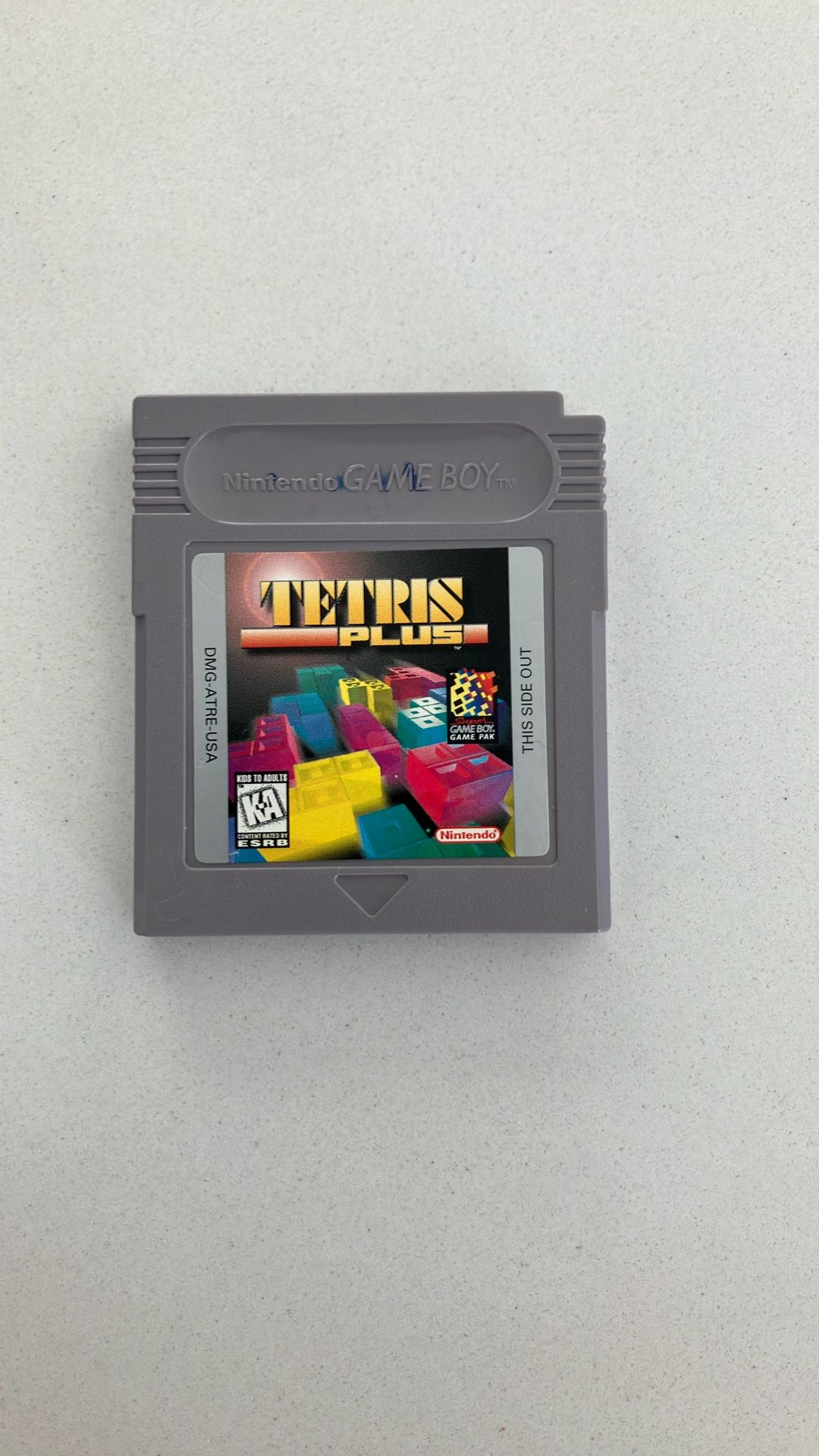 Gameboy Game: Tetris Plus
