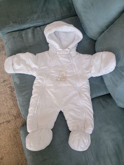 Infant Snowsuit Cute Baby Bear Suit Newborn Winter Coat Warm Hooded Jumpsuit for Boys Girls