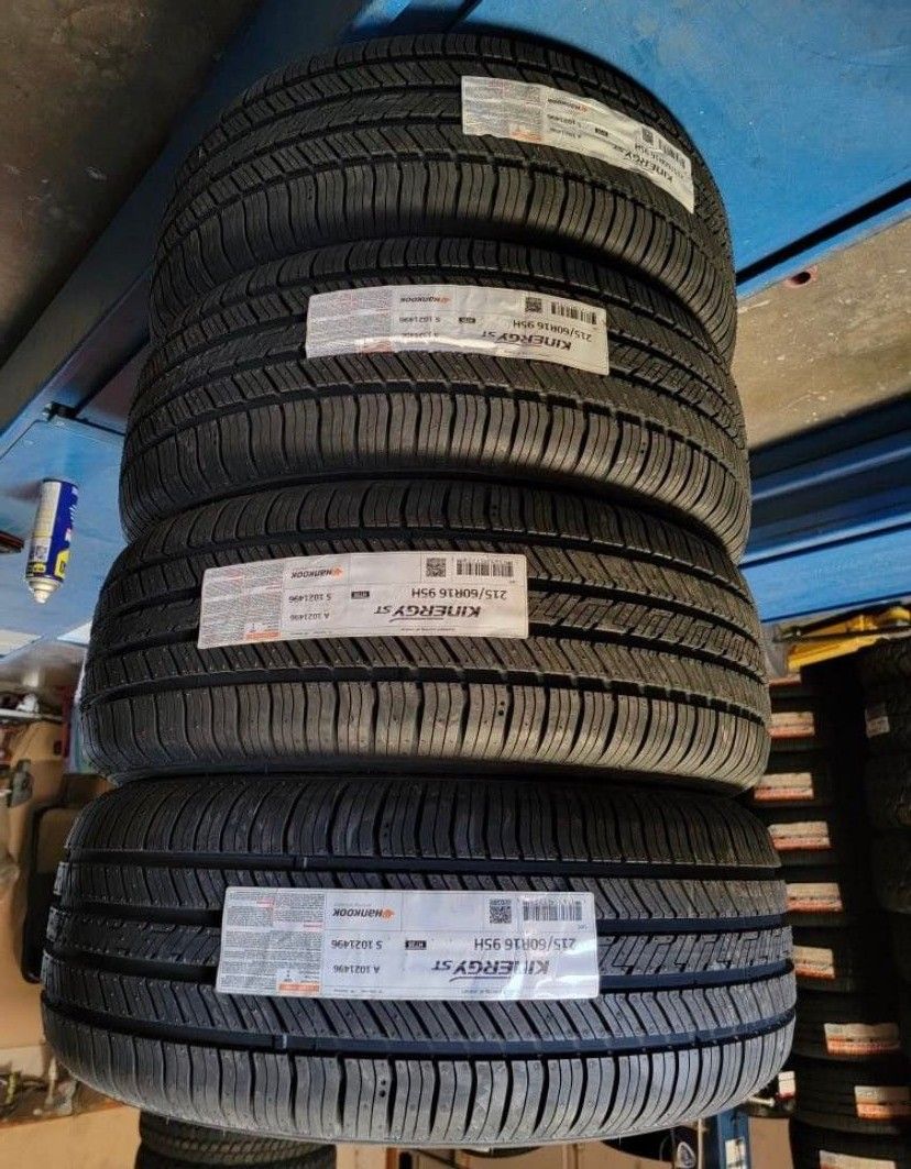 215/60r16 hankook kinergy st New Set of Tires Set Nuevo de Llantas