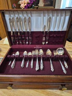 Silver etiquette utensils 1847
