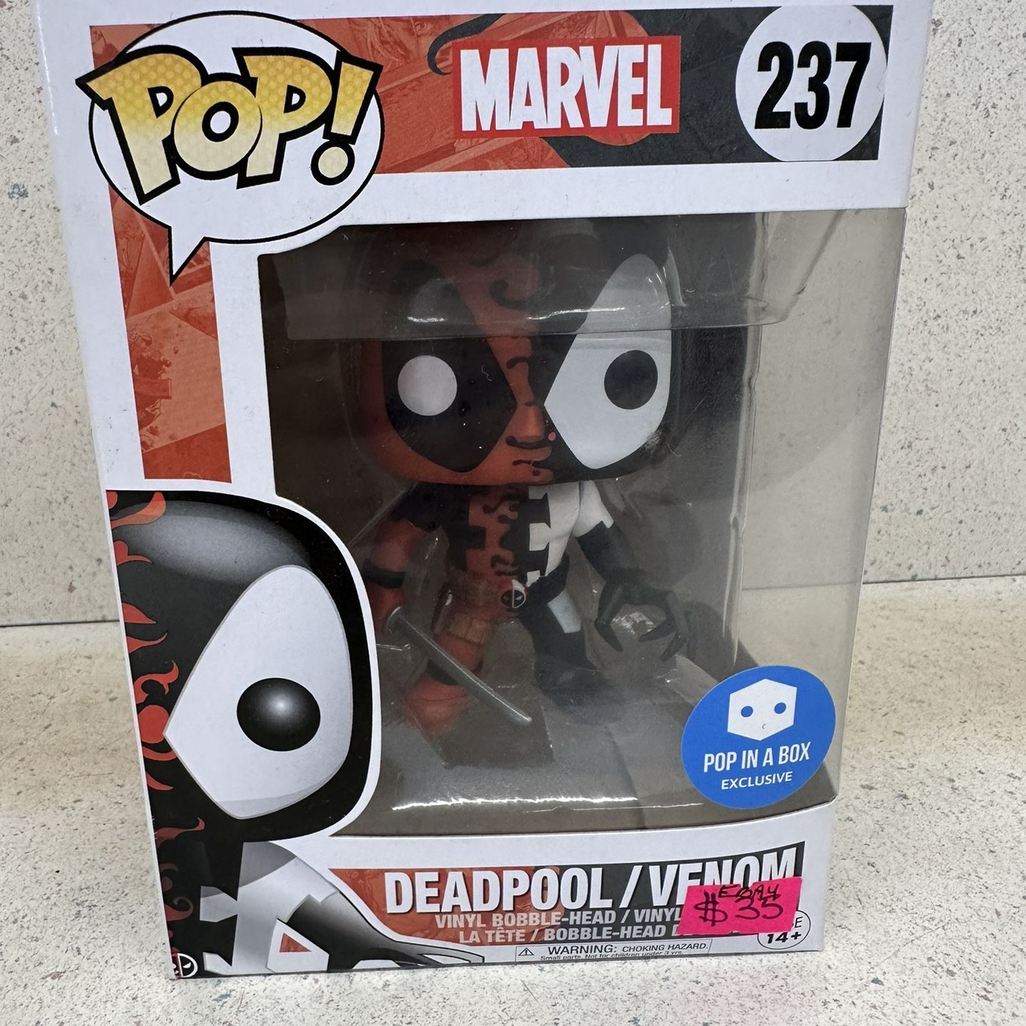 Deadpool venom pop in best sale a box