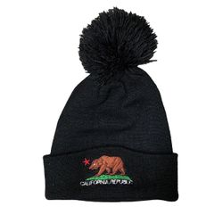 California Republic Pompom Beanie