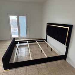 Black King Size Bed Frame 