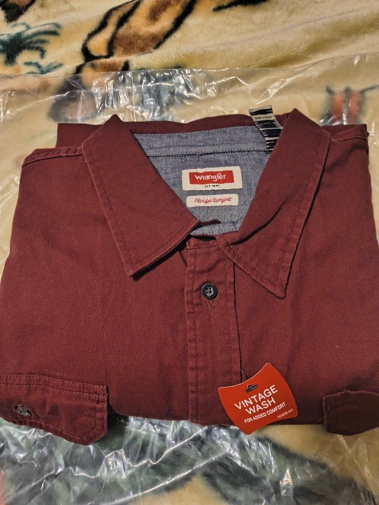 Wrangler New Work Shirt 