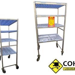 Rolling Shelf With Removable Shelves