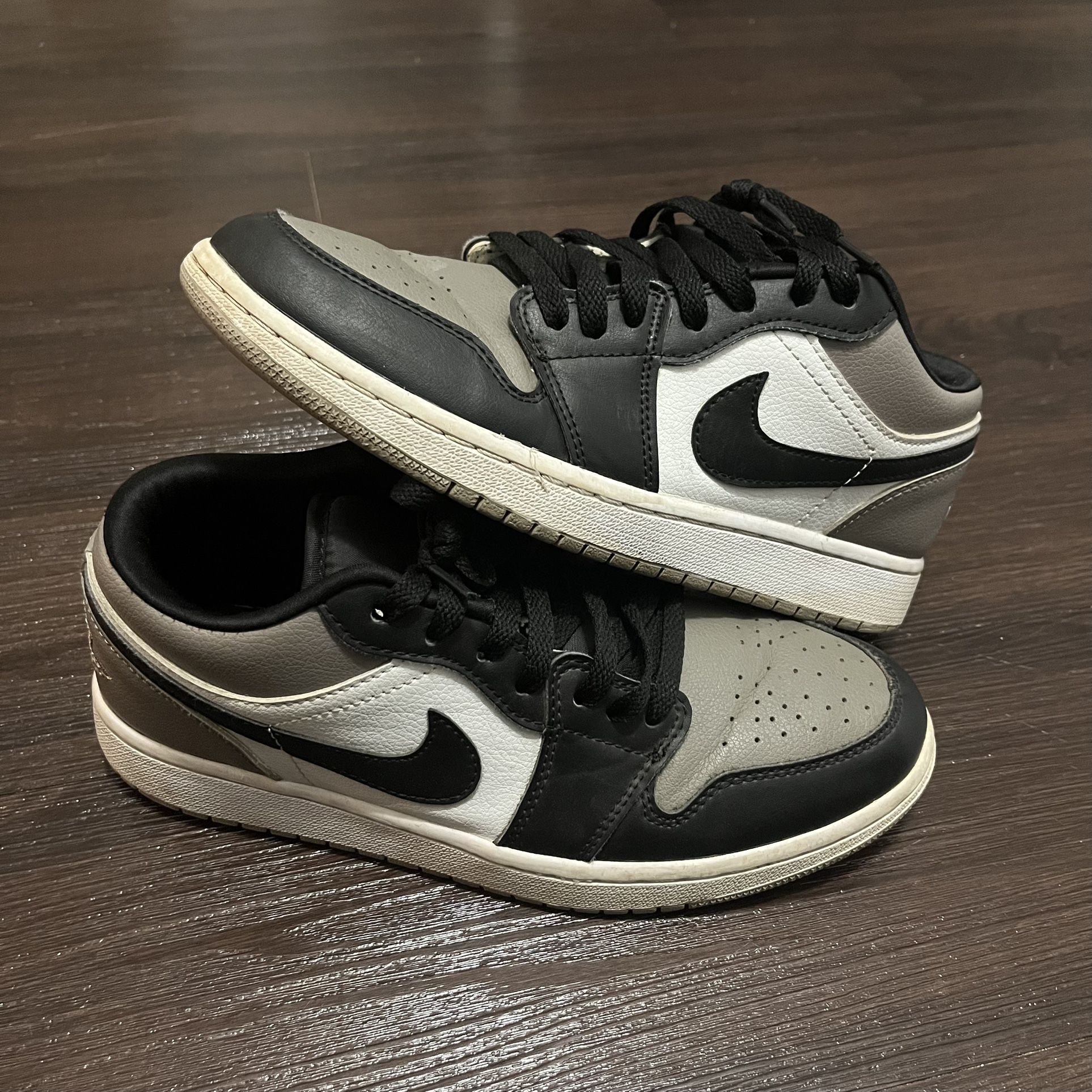 Jordan 1 Low Black Grey White