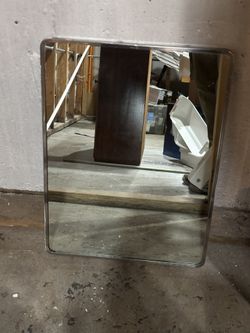 Vintage Bathroom Mirror 22x16