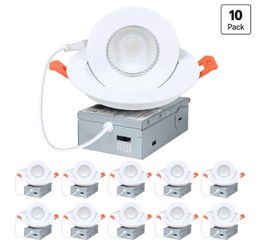 ZYC 4-inch Gimbal LED Recessed Lighting