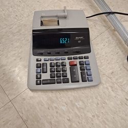 Sharp business electric calculator