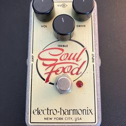 Electro-Harmonix Soul Food Overdrive Effect Pedal