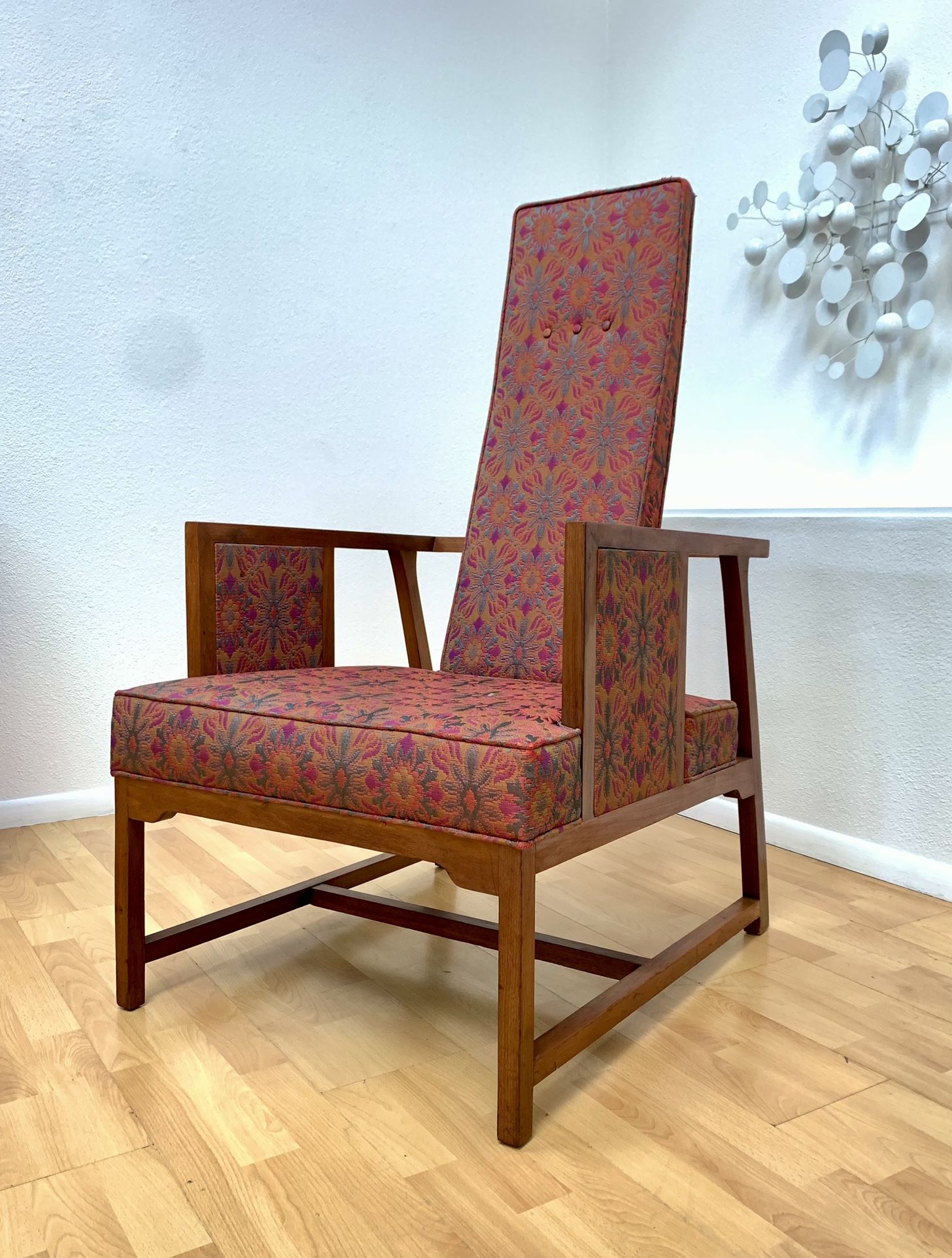 MCM Lounge Chair Mid Century Modern Art Deco Vintage