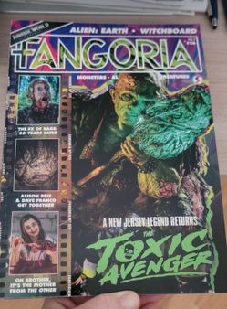 Fangoria Magazine Issue #375 Toxic Avenger