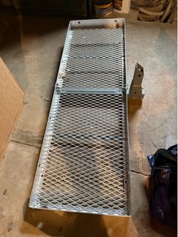 Tow hitch cargo tray, adjustable ball mount, hitch extender