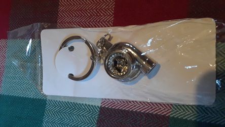 Mini turbo keychain