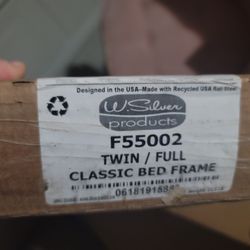 Brand New Twin Full Bed Frame.  $40 Pickup In Oakdale 