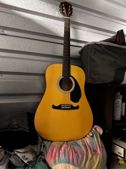 Fender Acoustic Guitar Natural Finish